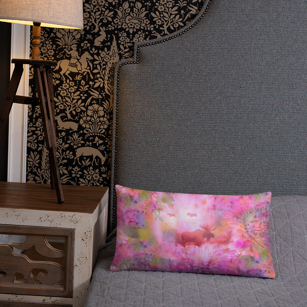 Fairytail moose and friends – Basic Pillow