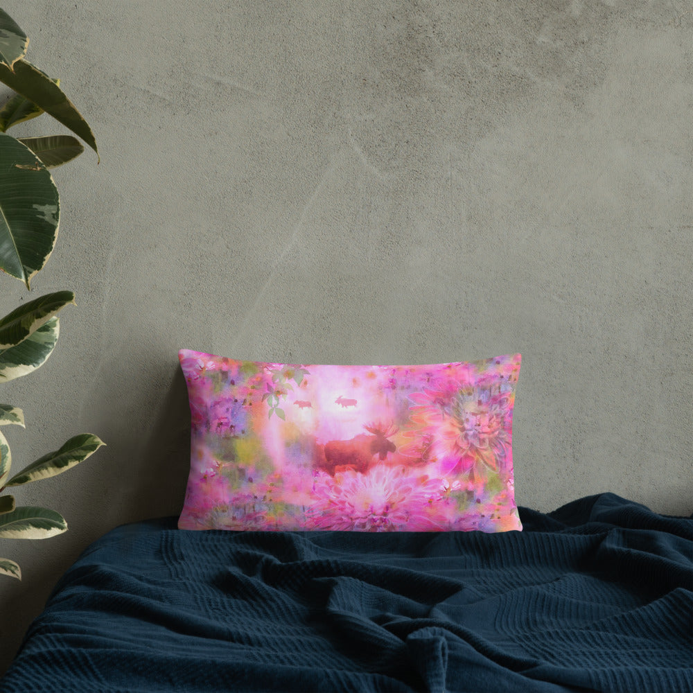 Fairytail moose and friends – Basic Pillow