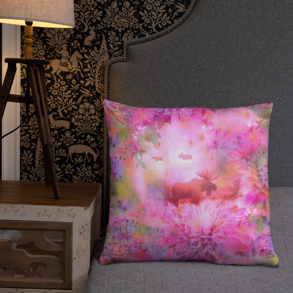 Fairytail moose and friends – Basic Pillow