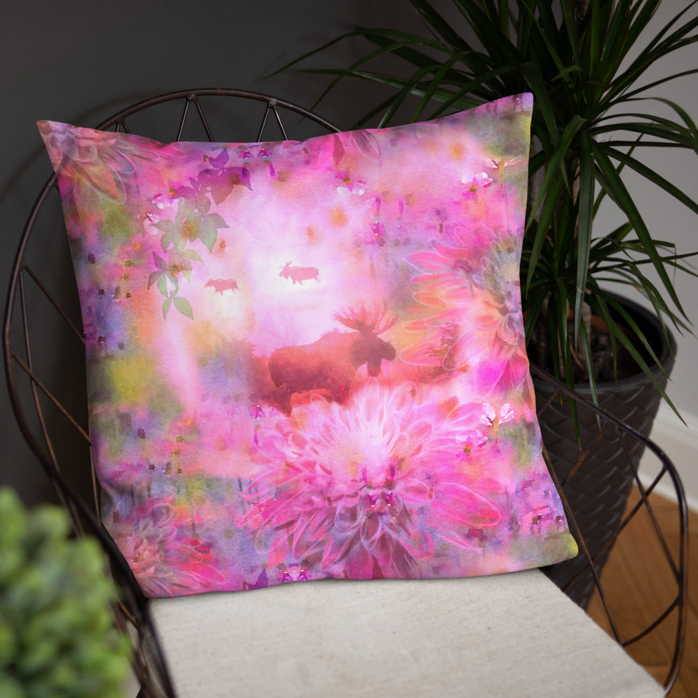 Fairytail moose and friends – Basic Pillow