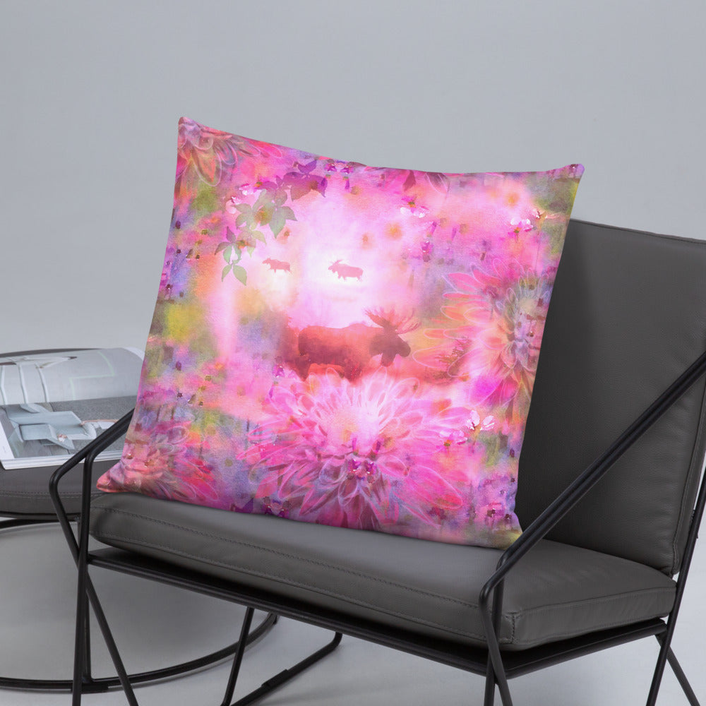 Fairytail moose and friends – Basic Pillow