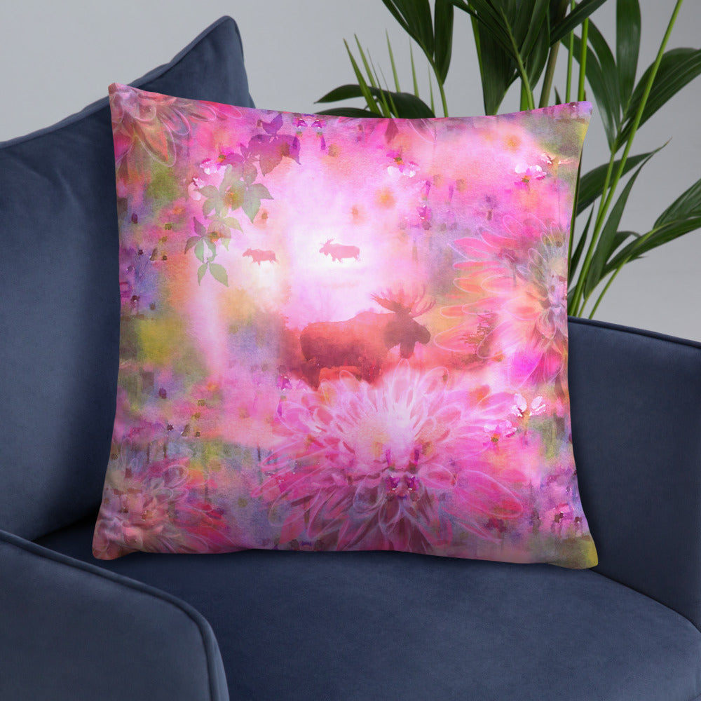 Fairytail moose and friends – Basic Pillow