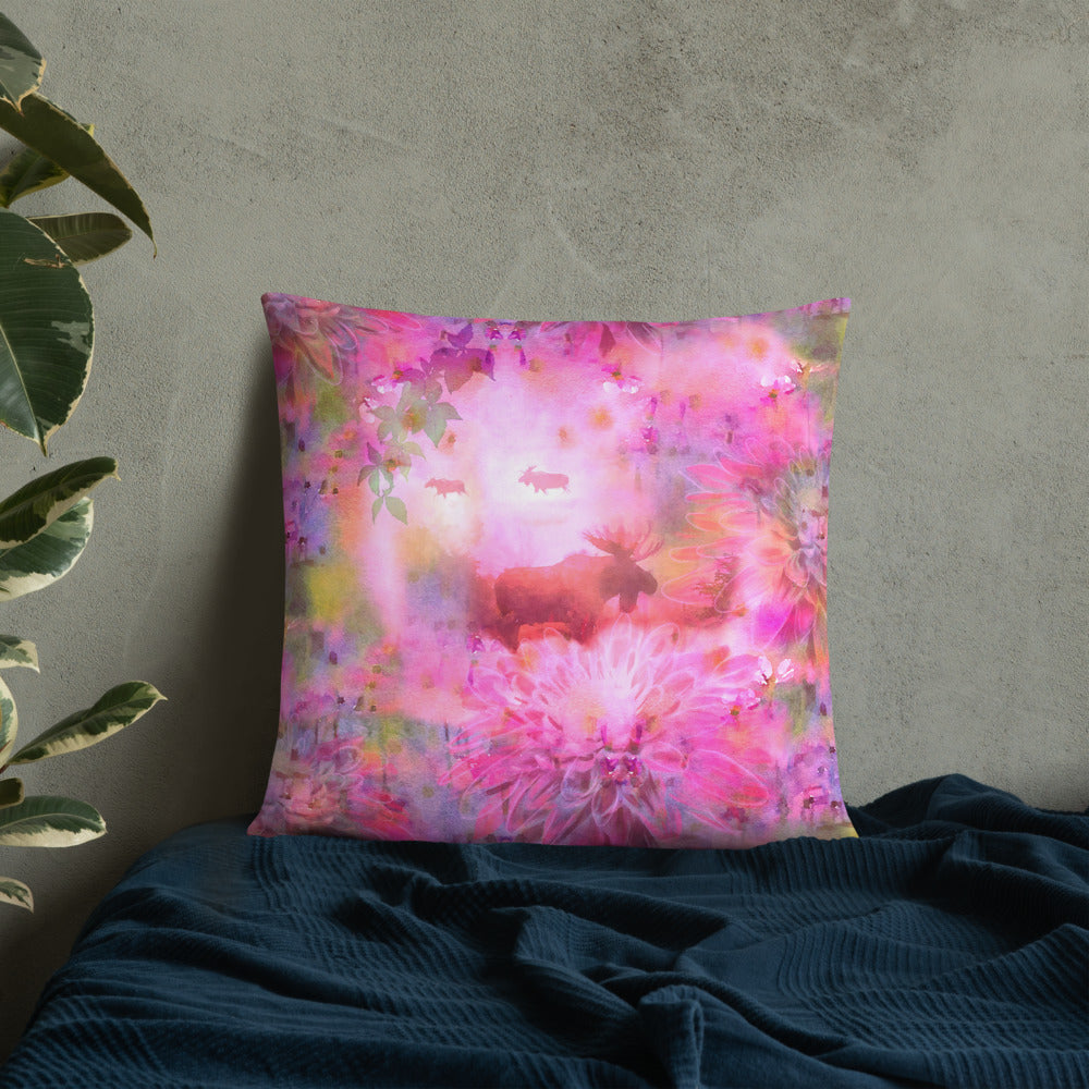 Fairytail moose and friends – Basic Pillow