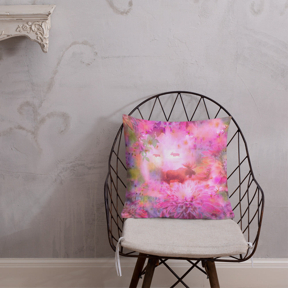 Fairytail moose and friends – Premium Pillow