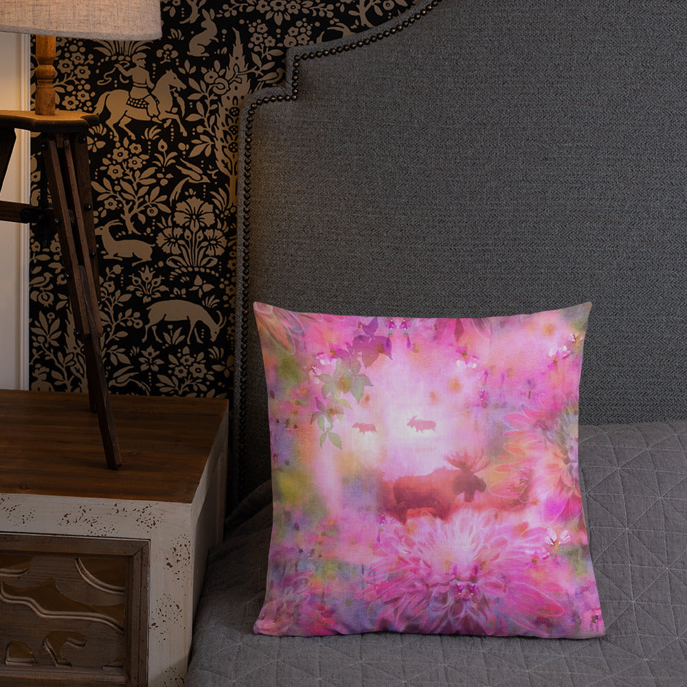 Fairytail moose and friends – Premium Pillow