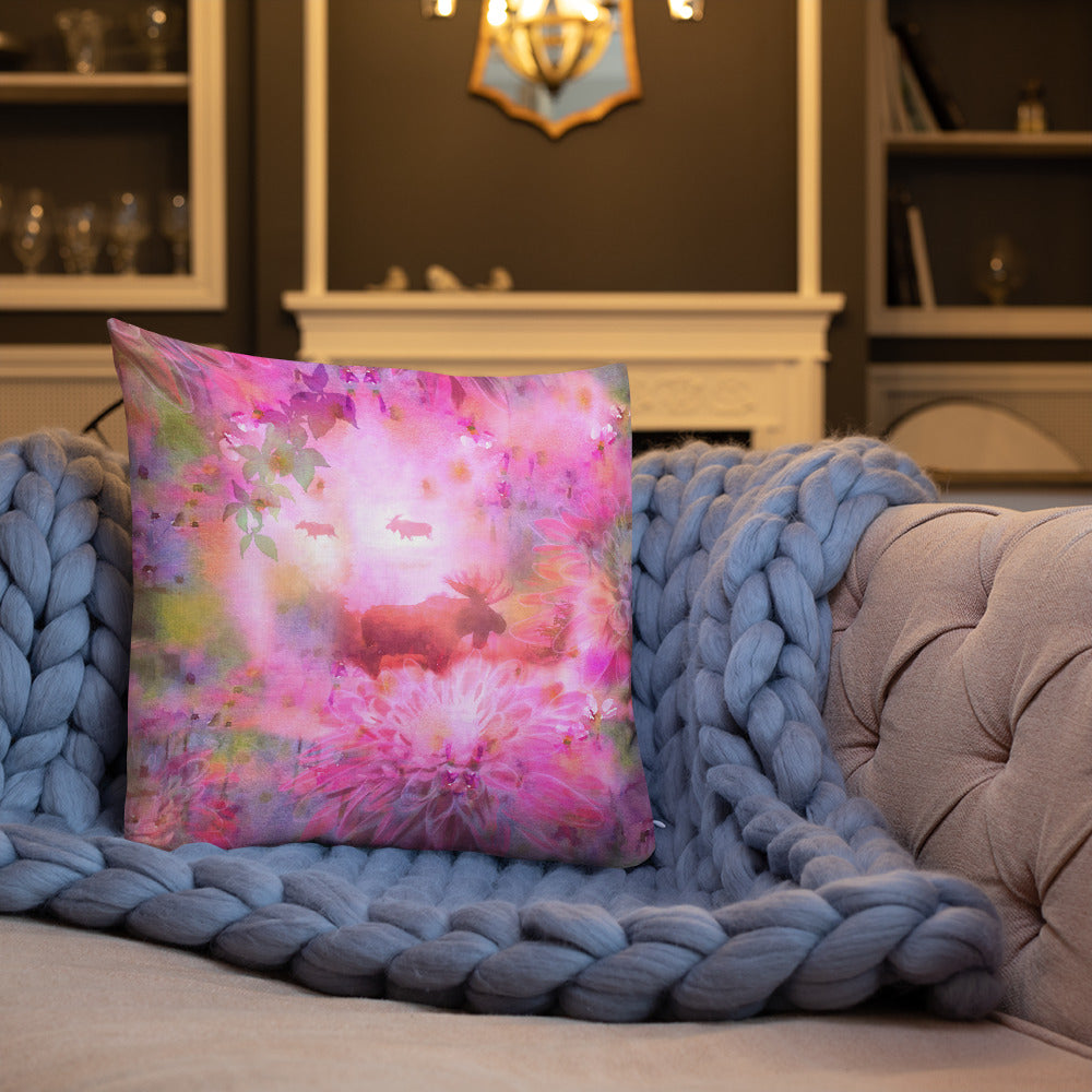 Fairytail moose and friends – Premium Pillow