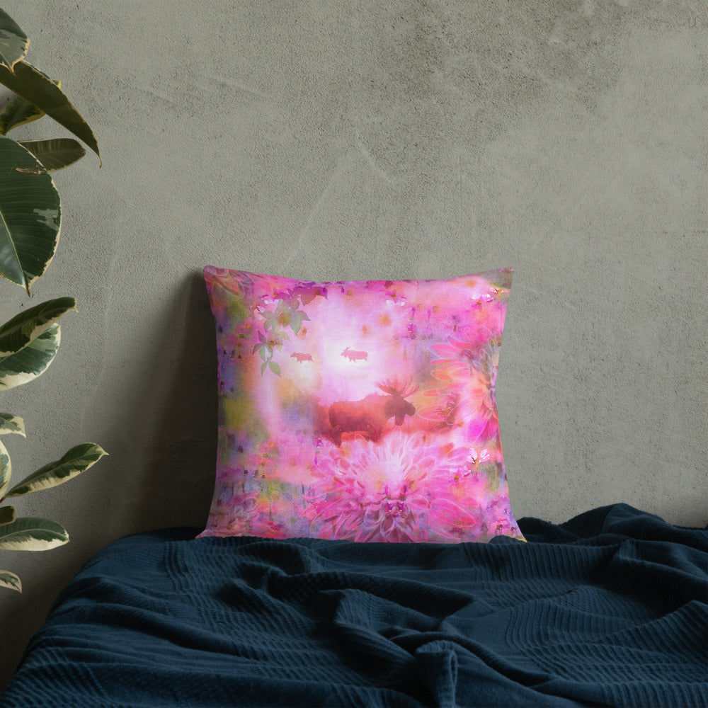 Fairytail moose and friends – Premium Pillow