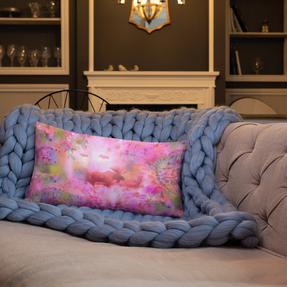 Fairytail moose and friends – Premium Pillow