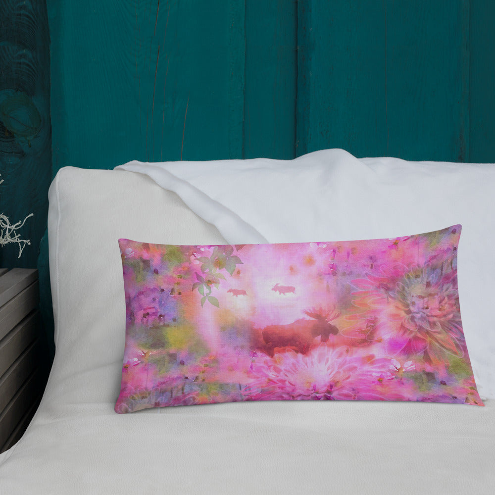 Fairytail moose and friends – Premium Pillow