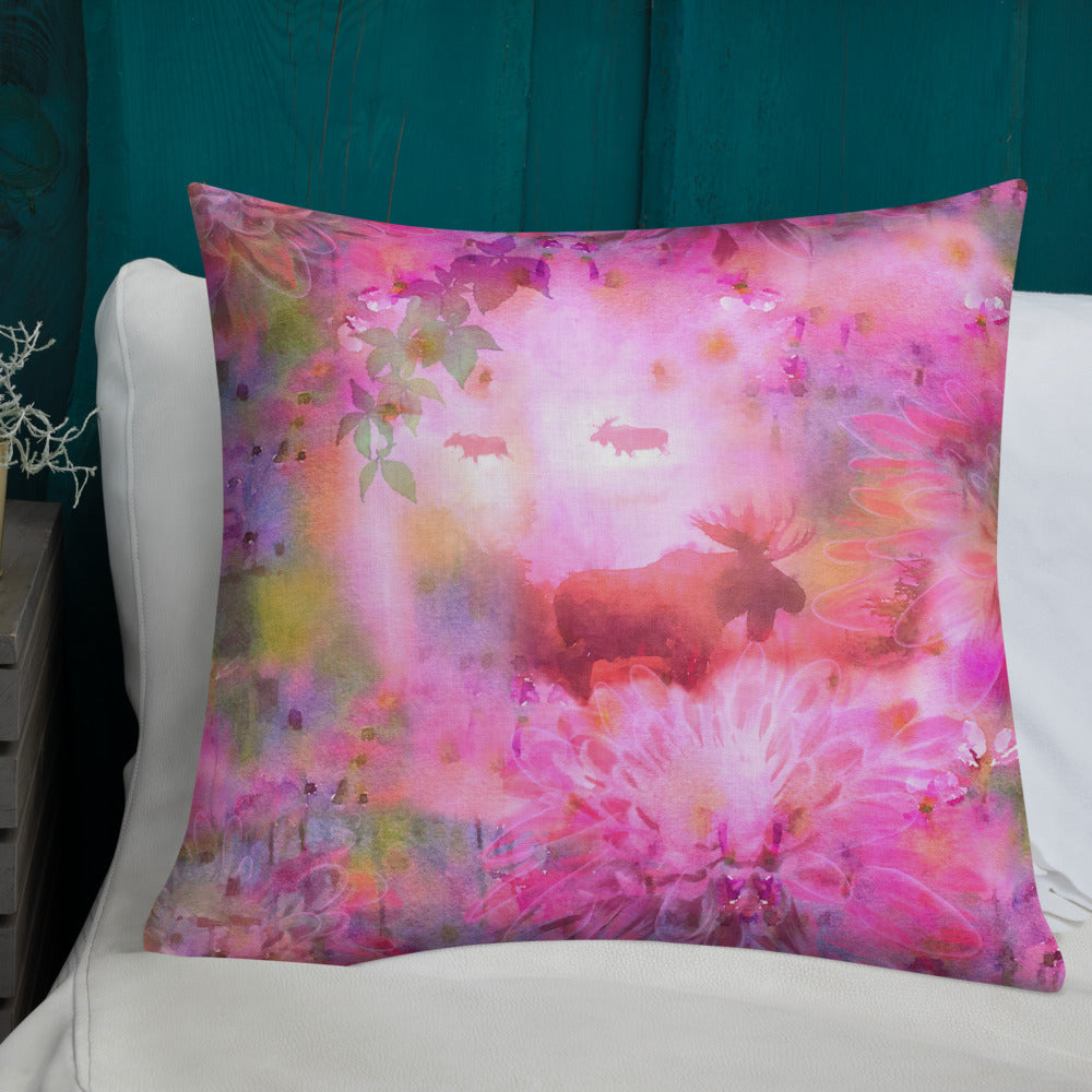 Fairytail moose and friends – Premium Pillow