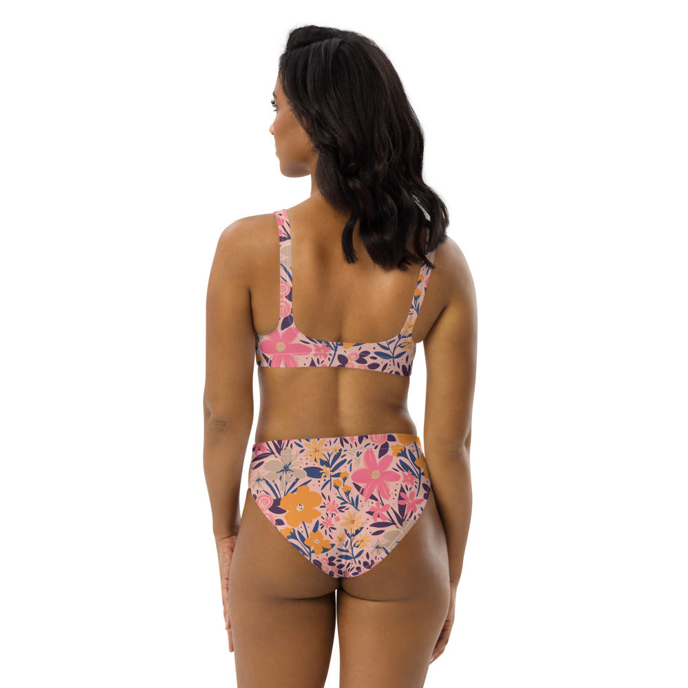 Summer romance - Recycled high-waisted bikini