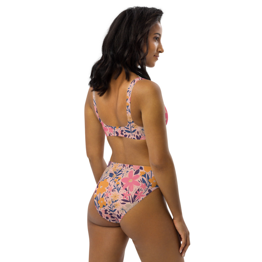 Summer romance - Recycled high-waisted bikini