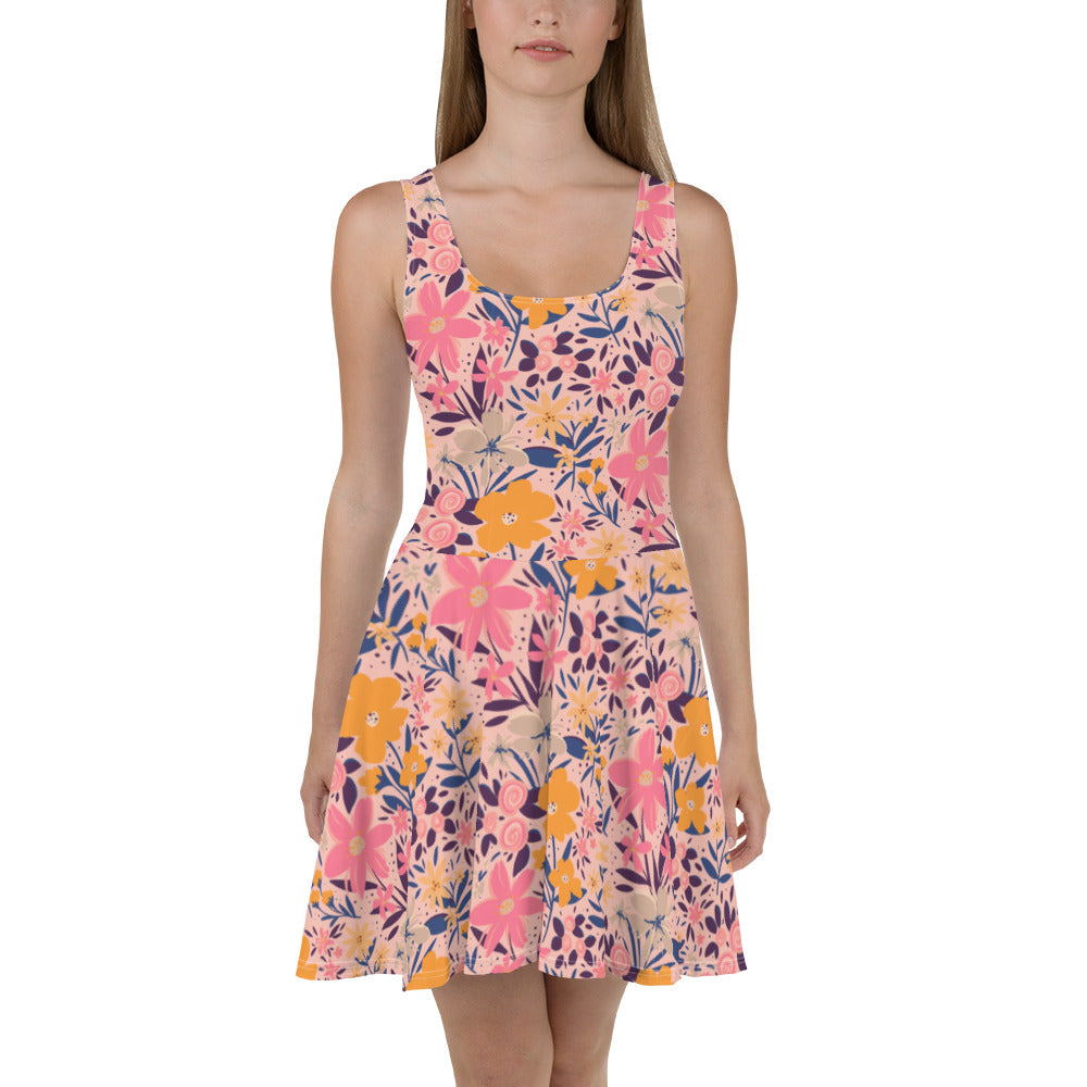 Summer romance - Skater Dress