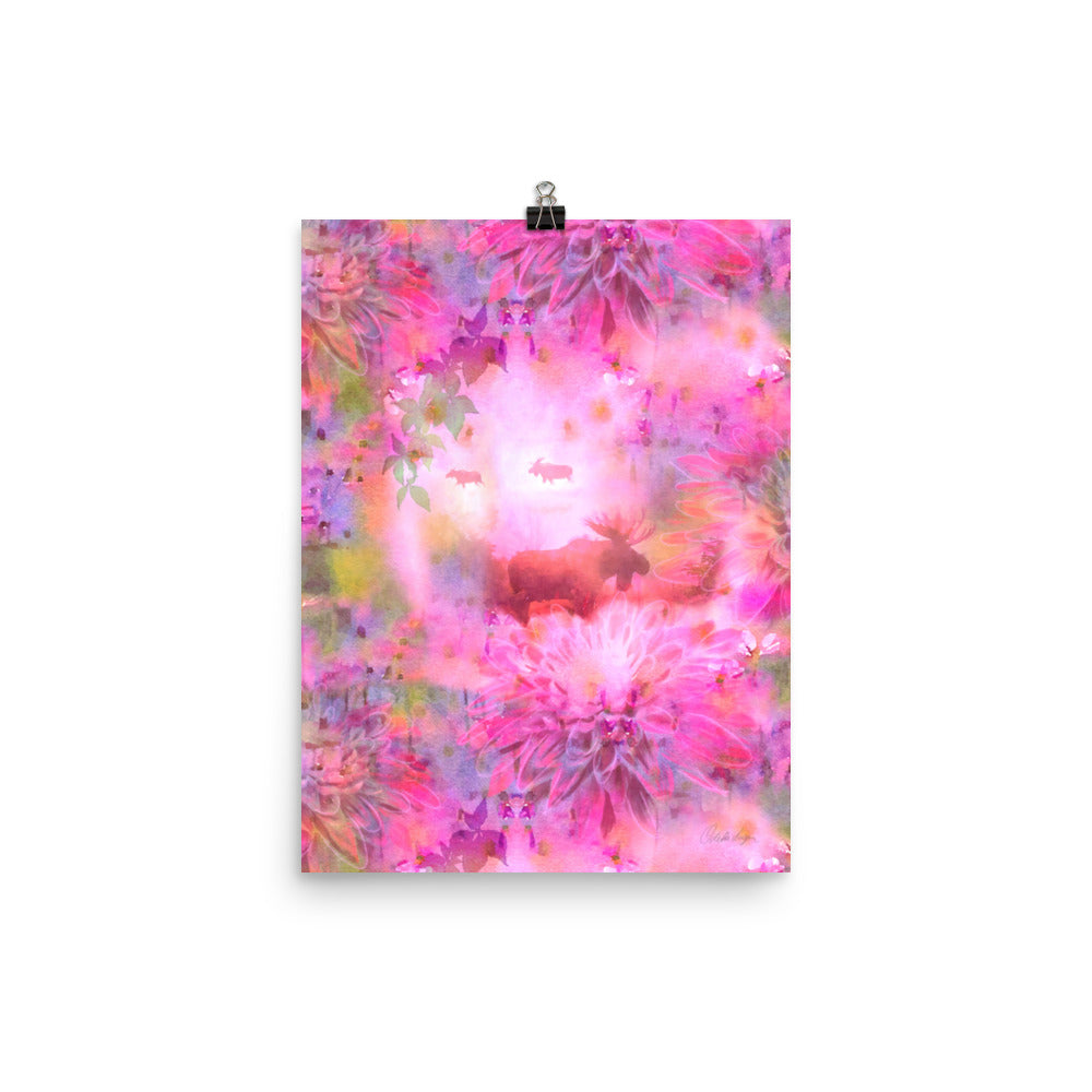 Poster – Fairytail moose and friends