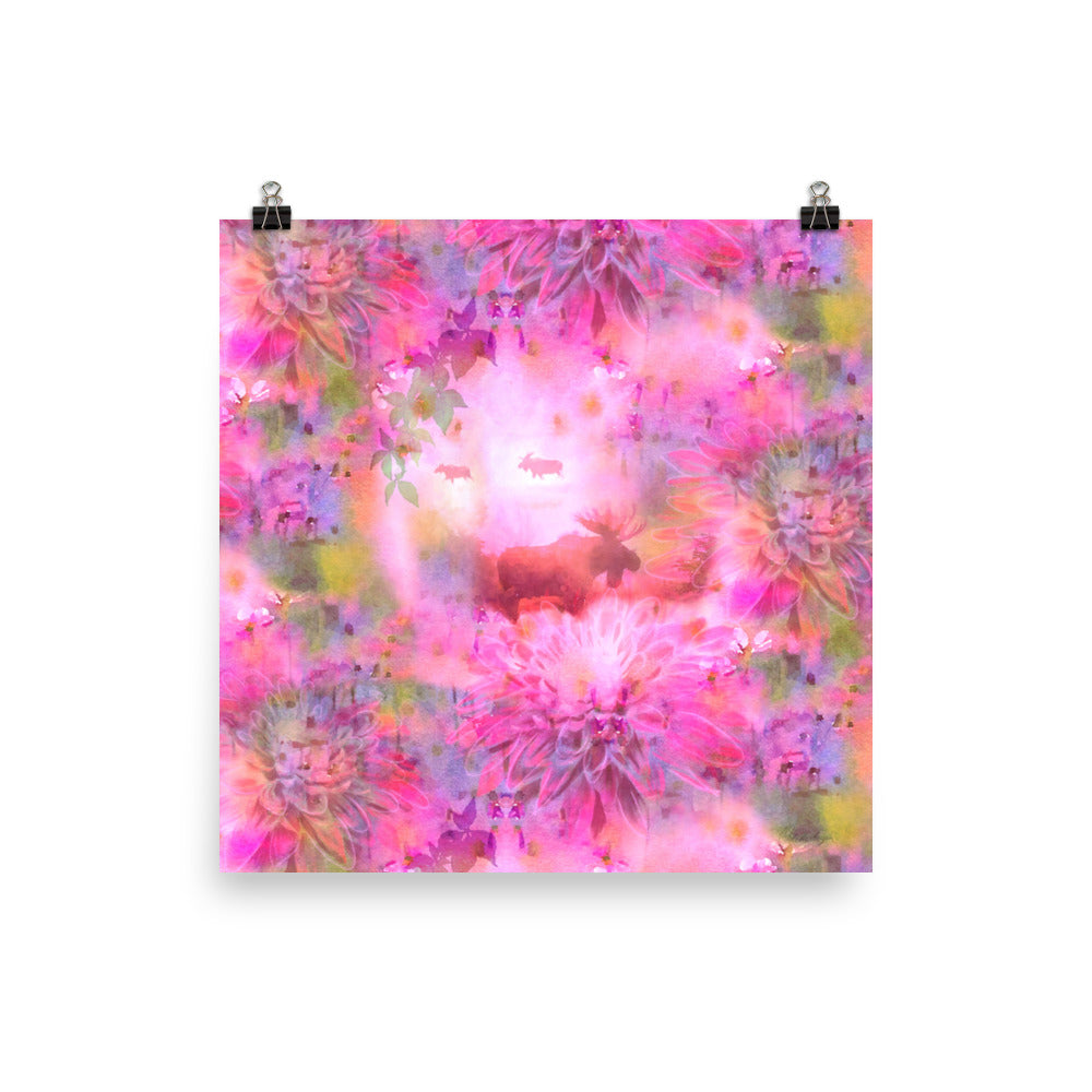 Poster – Fairytail moose and friends