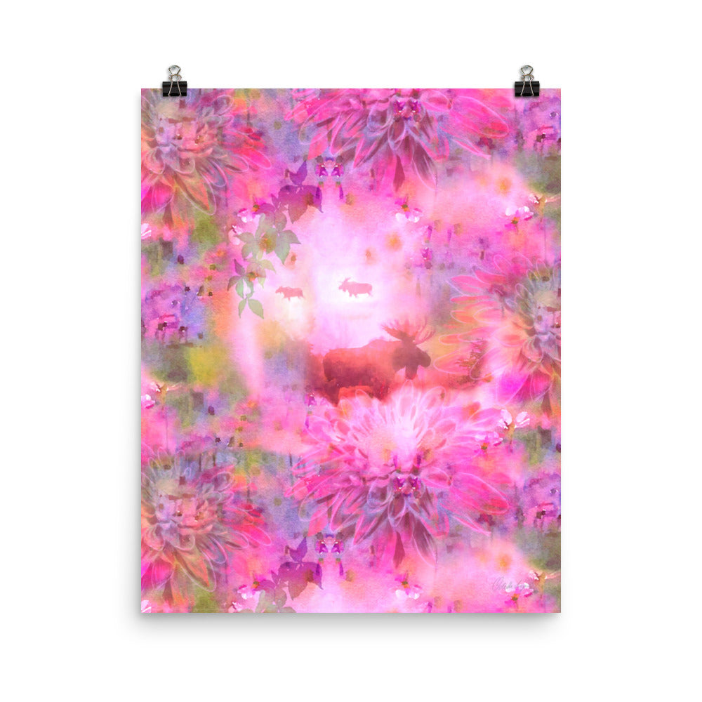 Poster – Fairytail moose and friends