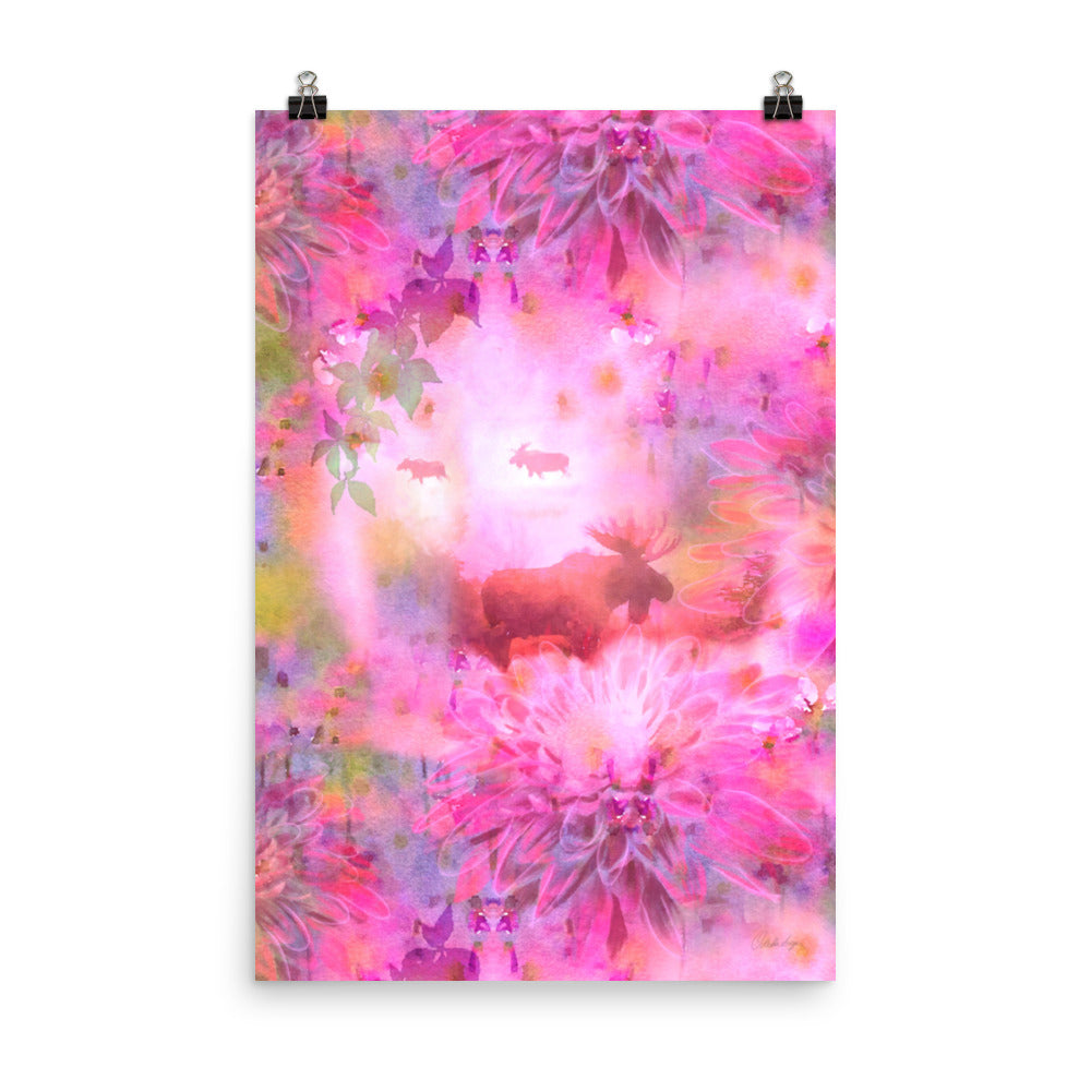 Poster – Fairytail moose and friends