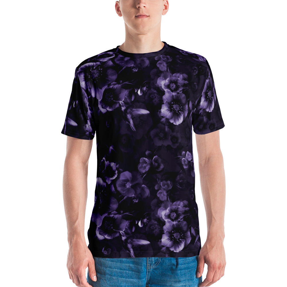 Midnight florals -  Men's T-shirt