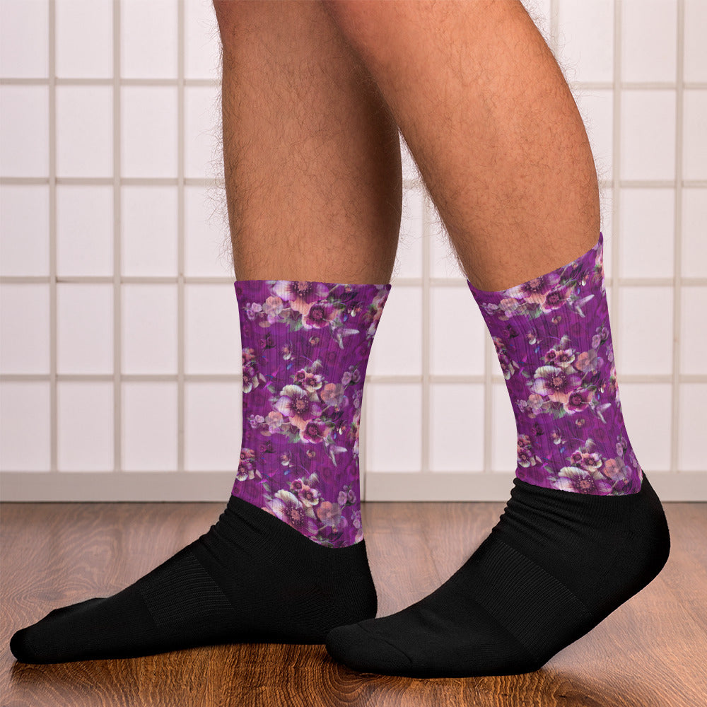Moody  florals - Socks