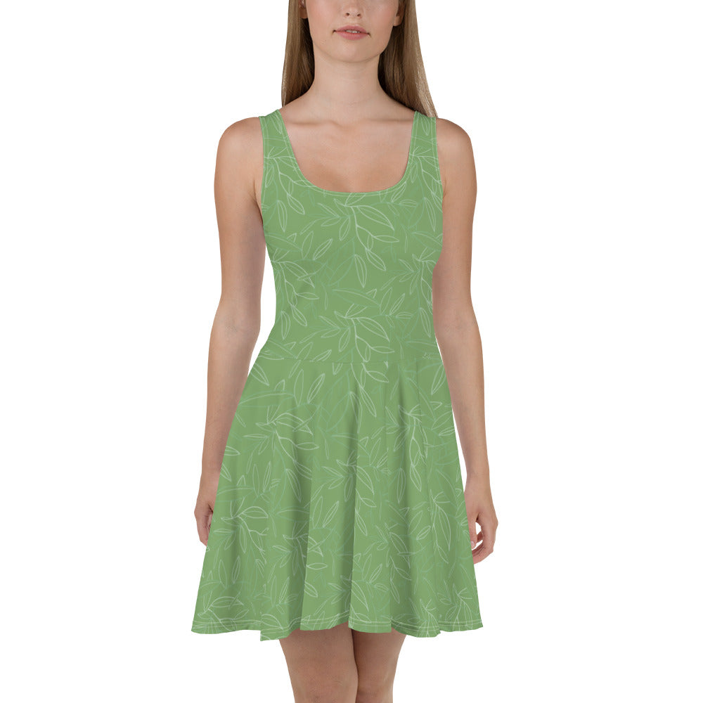 Spring leafs - Skater Dress