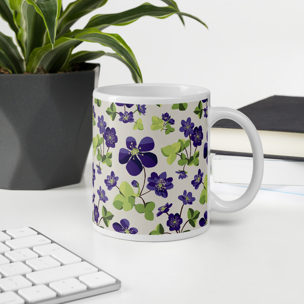 Sweet Hepatica - Mug