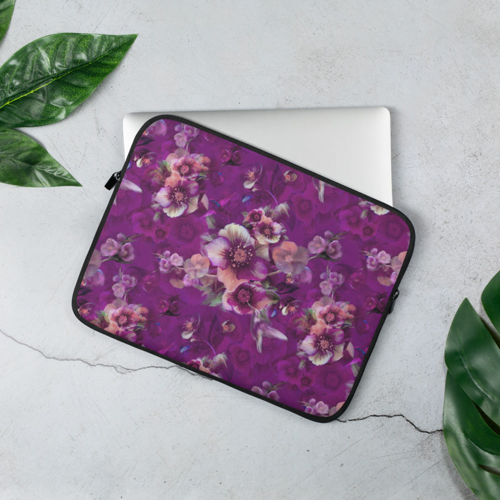 Moody flowers – Laptop Sleeve