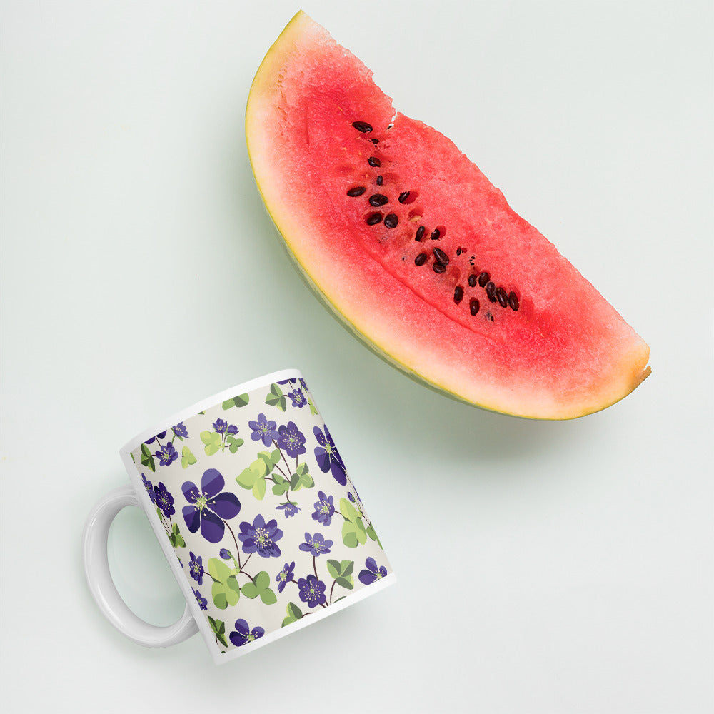 Sweet Hepatica - Mug