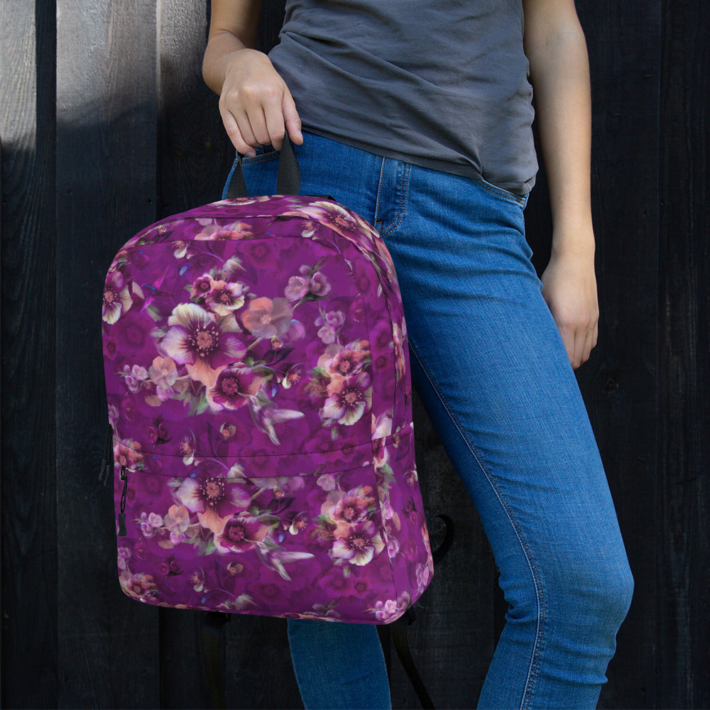 Moody florals – Backpack