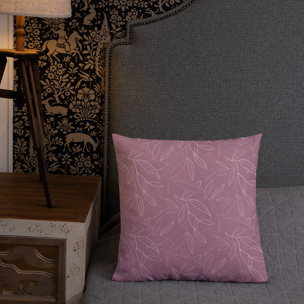 Spring leafs - Premium Pillow