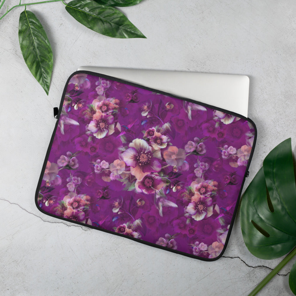 Moody flowers – Laptop Sleeve