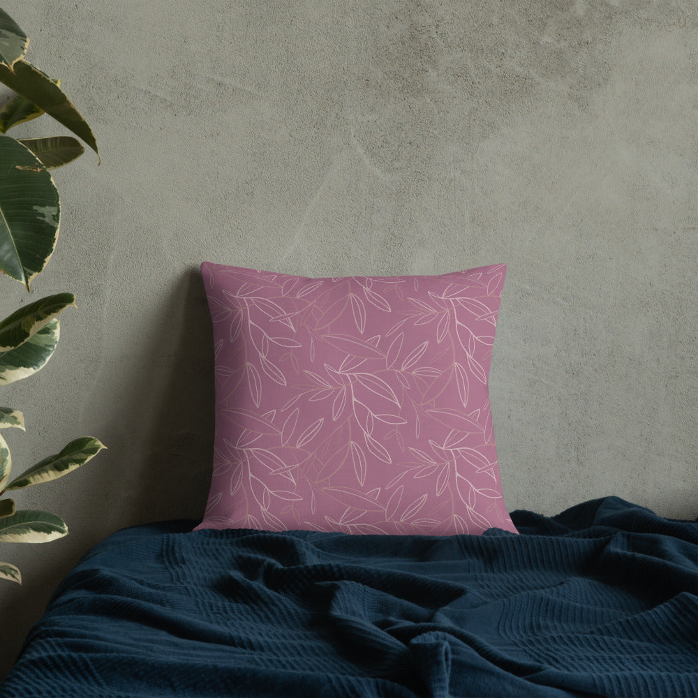 Spring leafs - Premium Pillow