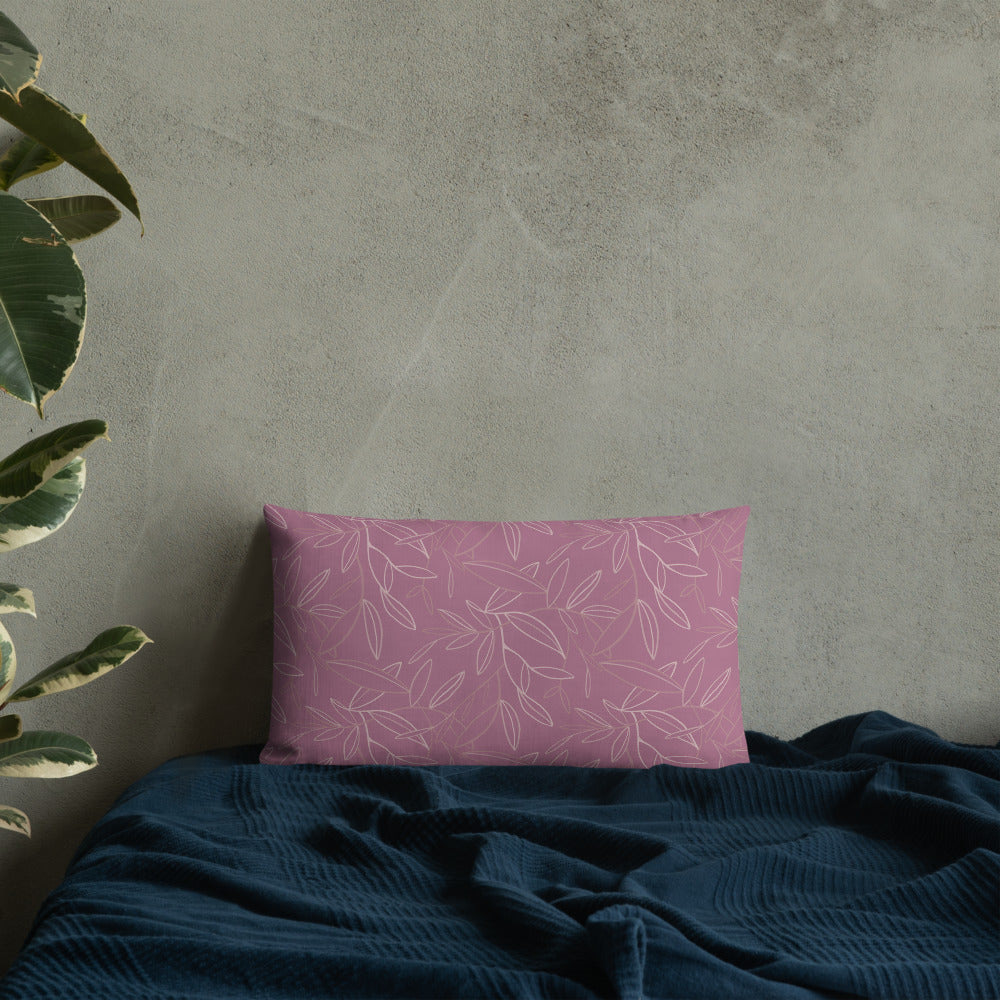 Spring leafs - Premium Pillow