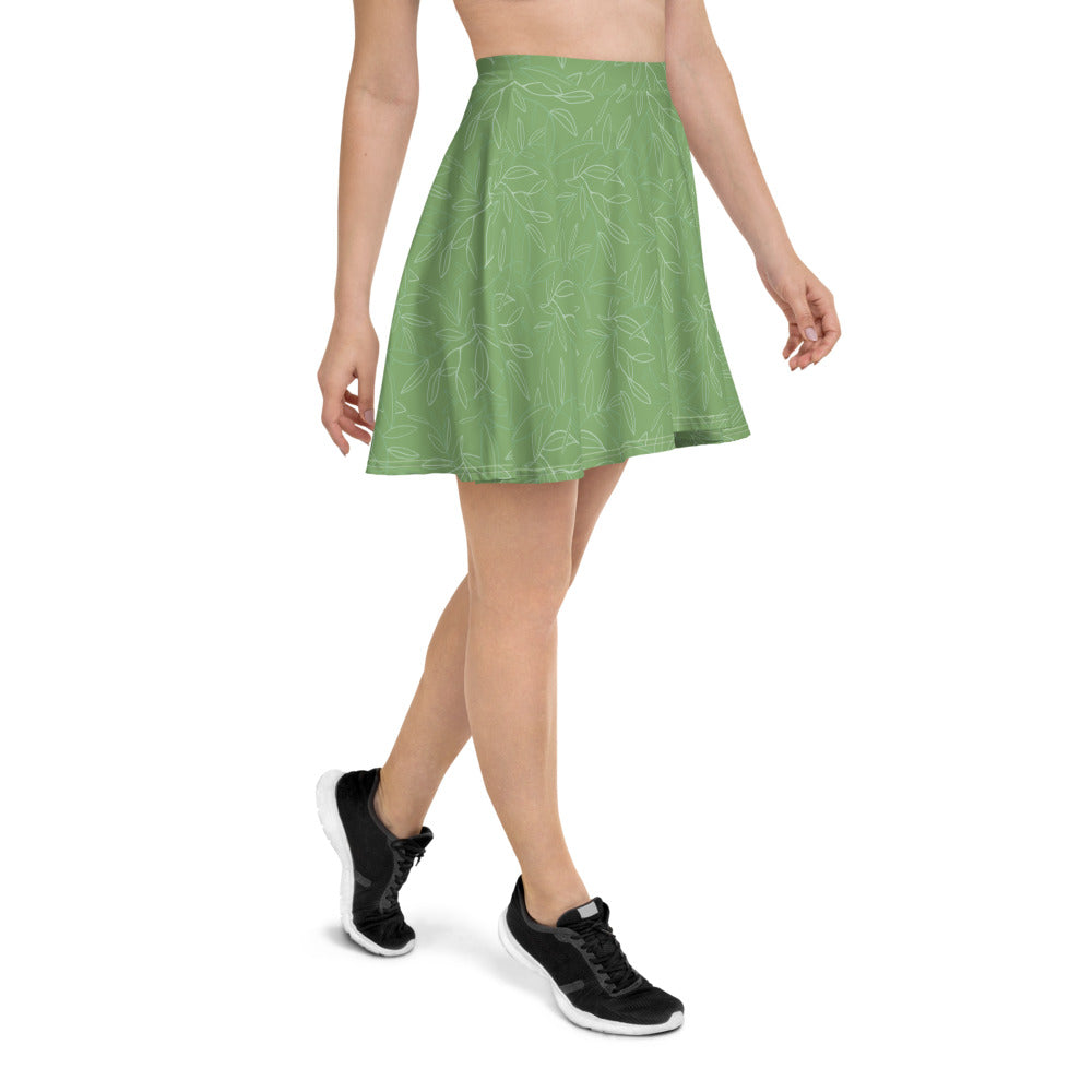 Spring leafs - Skater Skirt