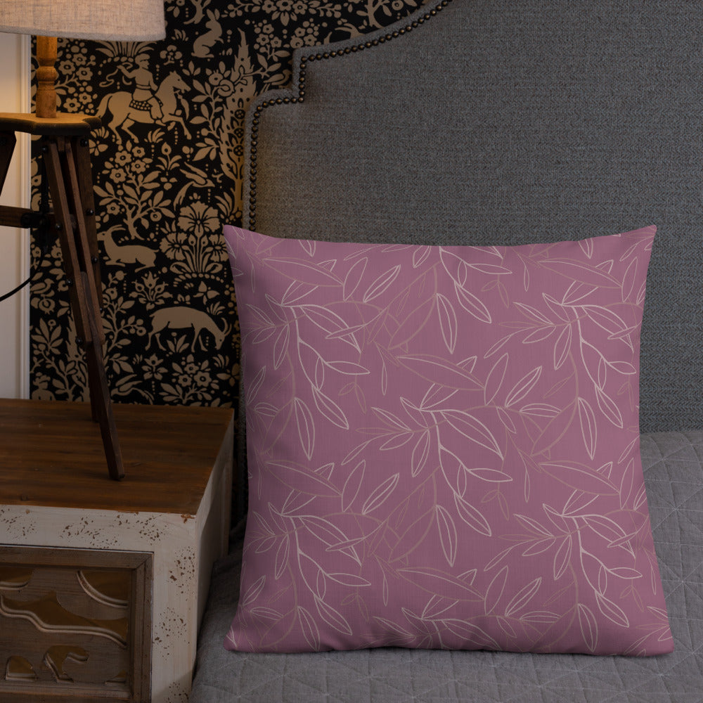 Spring leafs - Premium Pillow