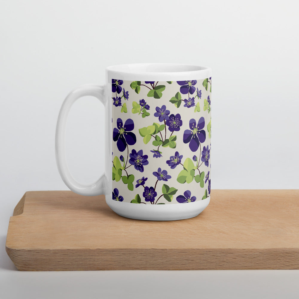 Sweet Hepatica - Mug