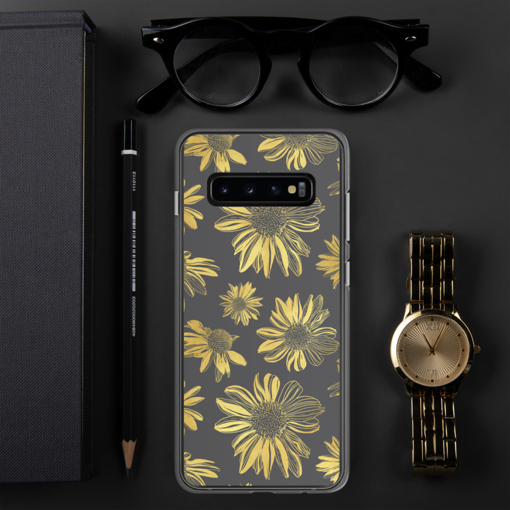 Samsung Case - Golden flower