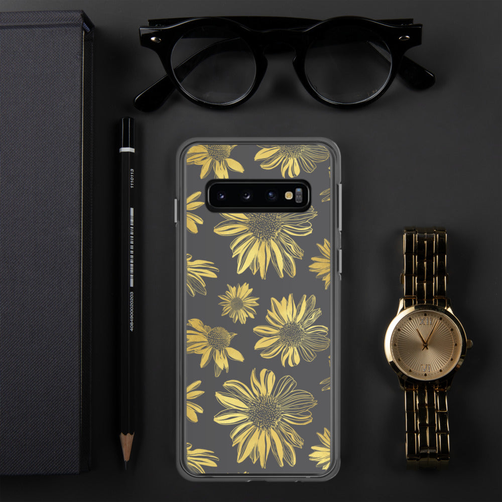 Samsung Case - Golden flower