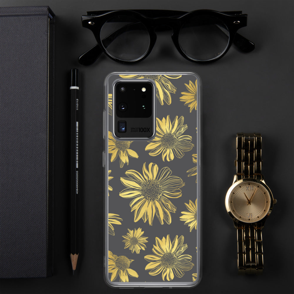 Samsung Case - Golden flower